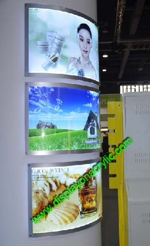 curved led light boxes